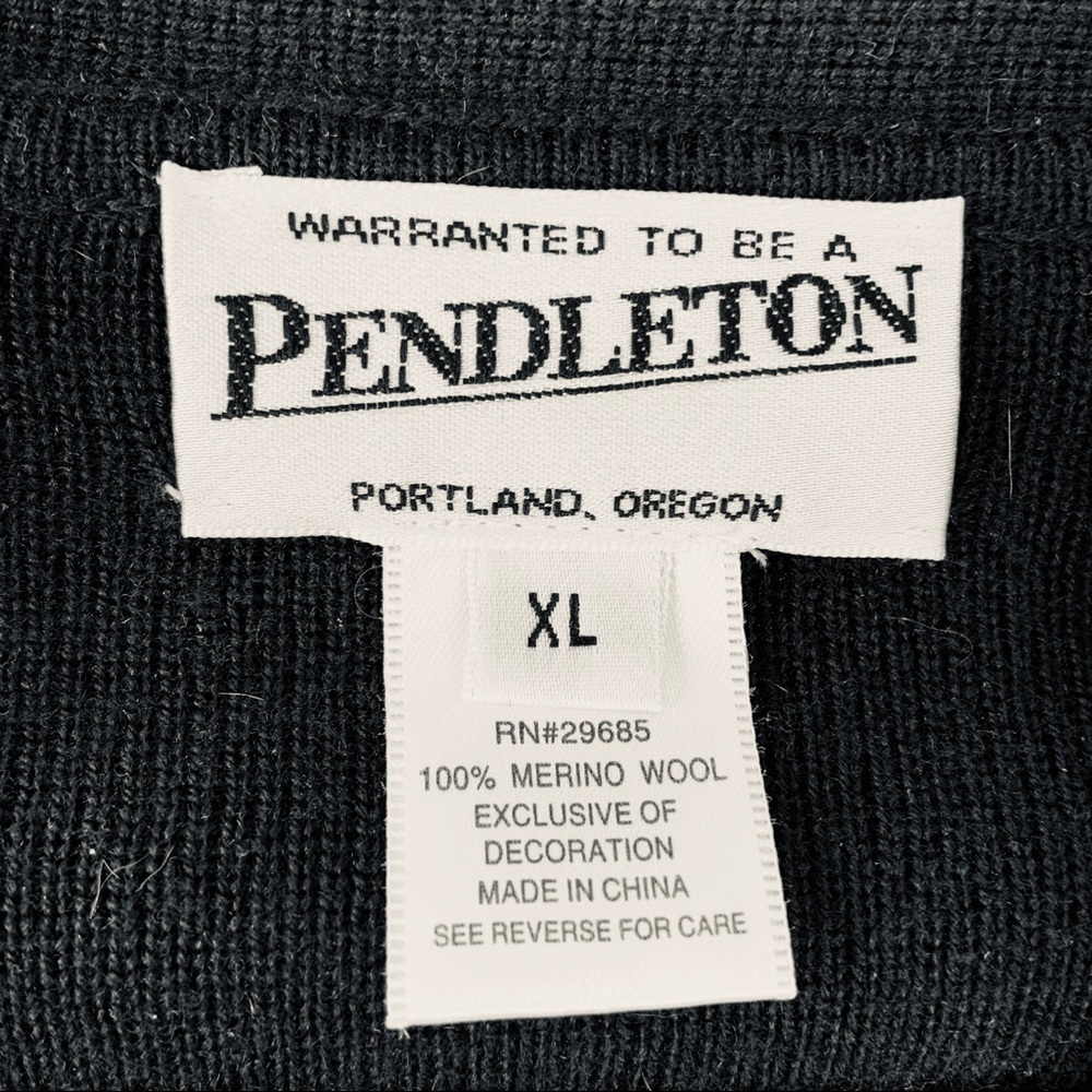 Pendleton Button Down Cardigan Size Xl - image 6